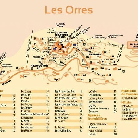 Résidence Les Ecrins Les Orres Extérieur photo